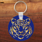 Golden Face Tiger Sleutelhanger (Voorkant)