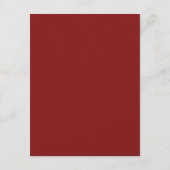 Golden Fairy Tale Enclosure Card (rood) Informatiekaartje (Achterkant)