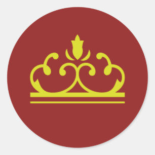 Golden Fairy Tale Sticker (rood)