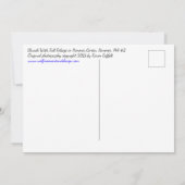 Golden Fall Folift / Church & Cemetery 2 Carte pos (Dos)