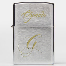Golden Fancy G Monogram past Jouw naam aan