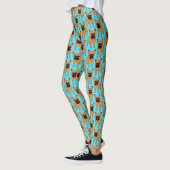 Golden Fawn Frenchie Leggings (Links)