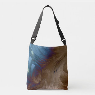 Golden Feathers Crossbody Tas