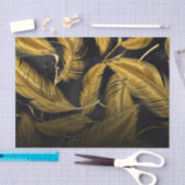 Golden Feathers Tissuepapier (Craft)