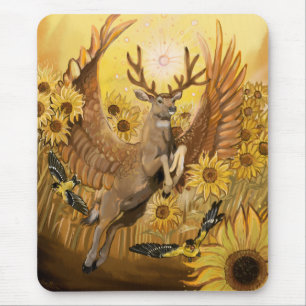 Golden Feilds Mule Deer Muismat
