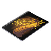 Golden Fire Dragon Notitieboek (Linkerzijde)
