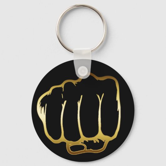 GOLDEN FIST SLEUTELHANGER (Voorkant)