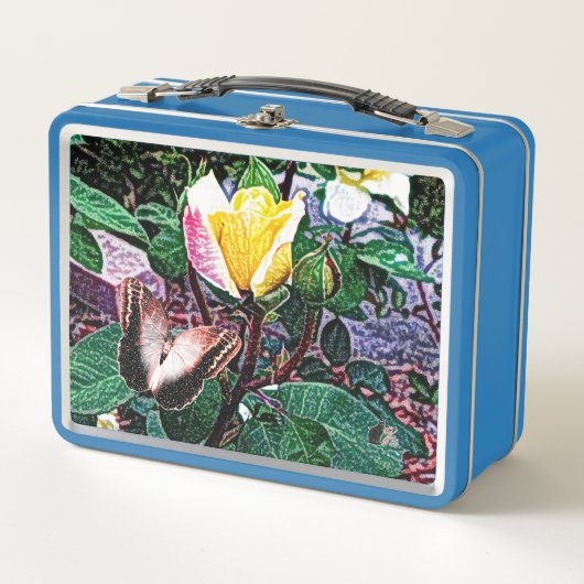 Golden Flame Metal Lunchbox (Voorkant)