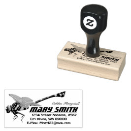 Golden Flangetail Rubberstempel