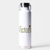 Golden Flecks Victoria Naam Design, Waterfles (Voorkant)