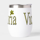 Golden Flecks Victoria Nom Design, (Gauche)