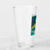 Golden Flock Glas (Rechts)