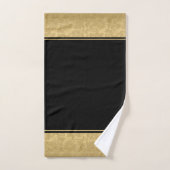Golden Floral Damask (Serviette à main)