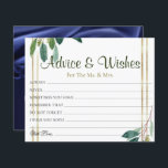 Golden Floral Mariage Conseils Cartes de souhaits<br><div class="desc">Mariage Conseils et voeux Cartes pour mariée et gardienne de mariée,  Voeux pour M. & Mme - Fête des mariées,  Jeux de Bachelorette.</div>