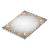 Golden Floral Notitieblok (Gedraaid)