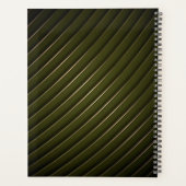 Golden Floral Ornate Frame Planner (Achterkant)