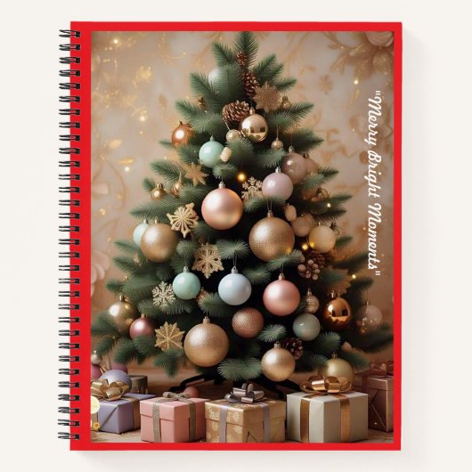 "Golden Floral Patterns" Notitieboek (Voorkant)