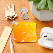 Golden Floral Sleutelhanger