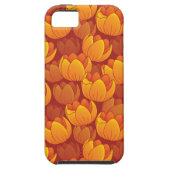 Golden Flower Pattern Case-Mate iPhone Case (Achterkant)