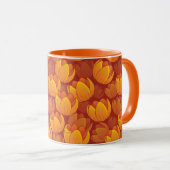 Golden Flower Pattern Mok (Voorkant rechts)