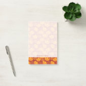 Golden Flower Pattern Post-it® Notes (Kantoor)