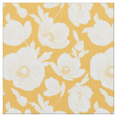 Golden Flower Pattern Stof (Close Up)