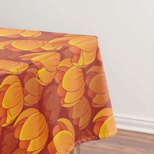 Golden Flower Pattern Tafelkleed (Voorbeeld)