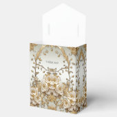 Golden  Flowers Favoriete Box Bedankdoosjes (Geopend)