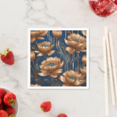 Golden Flowers Servet (Insitu)