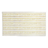 Golden Folie Ancient Gezegde Paleo Hebrew Kussensloop (Achterkant-Rechts)