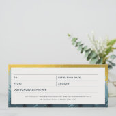 Golden Forest Business Cadeaubon (Staand voorkant)