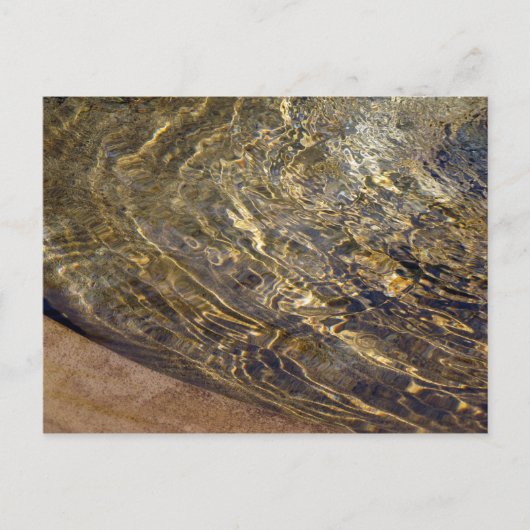 Golden Fountain Water 2 Briefkaart (Voorkant)