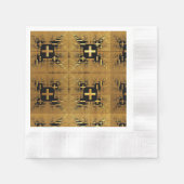 Golden Fractal Crosses Servet (Voorkant)