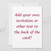 Golden Friendship Hearts Invites or Invites Kaart (Achterkant)