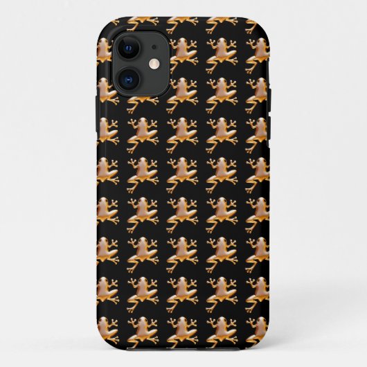 Golden Frog Case-Mate iPhone Case (Achterkant)