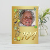 Golden Garden 104e invitation à la fête d'annivers (Debout devant)