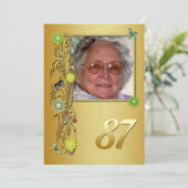 Golden Garden 87e invitation à la fête d'anniversa (Debout devant)