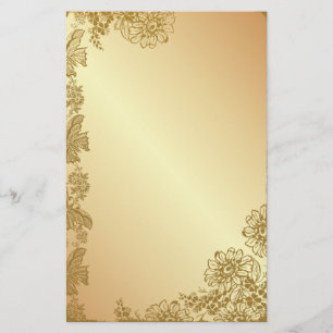Golden Garden Briefpapier