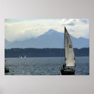 Golden Gardens - Seattle, WA Poster
