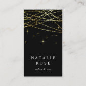 Golden Garland - Verticaal Visitekaartje (Voorkant)