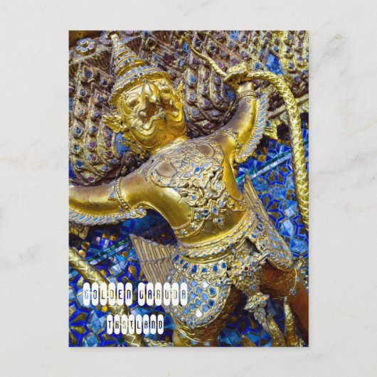 Golden Garuda Briefkaart (Voorkant)