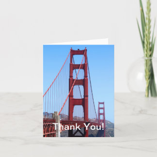 Golden Gate Bedankkaart