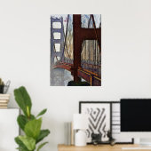 Golden Gate Bridge - 20x28 Poster (Thuiskantoor)
