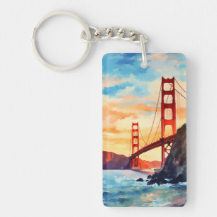 Golden Gate Bridge #8 Sleutelhanger
