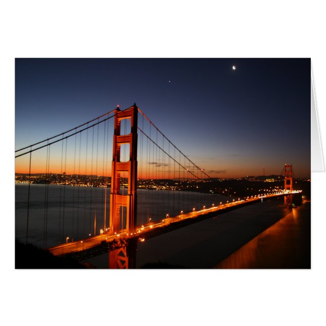 Golden Gate Bridge à Sunrise (Devant horizontal)