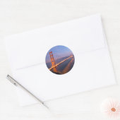 Golden Gate Bridge à Sunset stickers (Enveloppe)