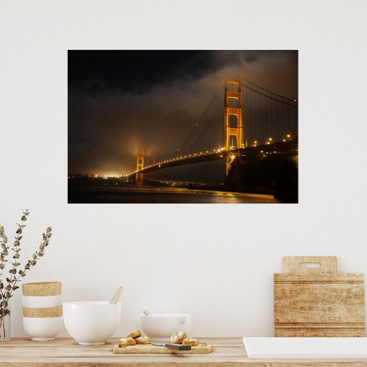 Golden Gate Bridge, affiche (Cuisine)