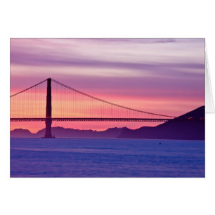 Golden Gate Bridge au coucher du soleil
