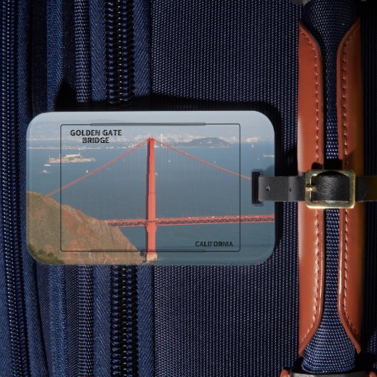 Golden Gate Bridge Bagagelabel (Voorkant Insitu 4)