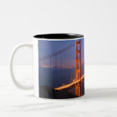 Golden Gate Bridge bij Sunset mok (Links)